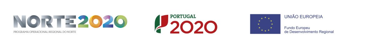 Cofinanciado por NORTE 2020, Portugal 2020 e União Europeia — Fundo Europeu de Desenvolvimento Regional